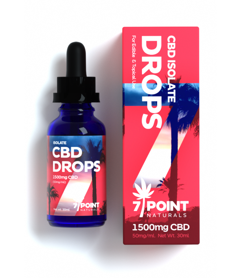 Isolate Cbd Drops 7 Point Naturals